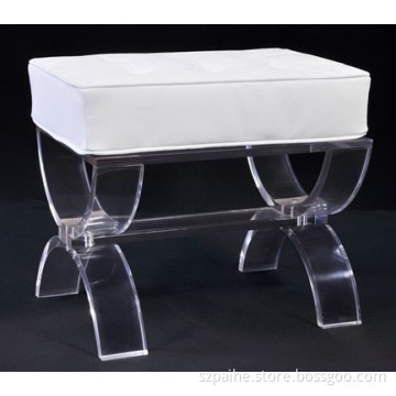 Acrylic Rest Stool with Foam Cushion
